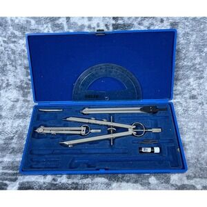 Vintage Gramercy Drafting Set Made in West Germany Precision Drawing Instruments